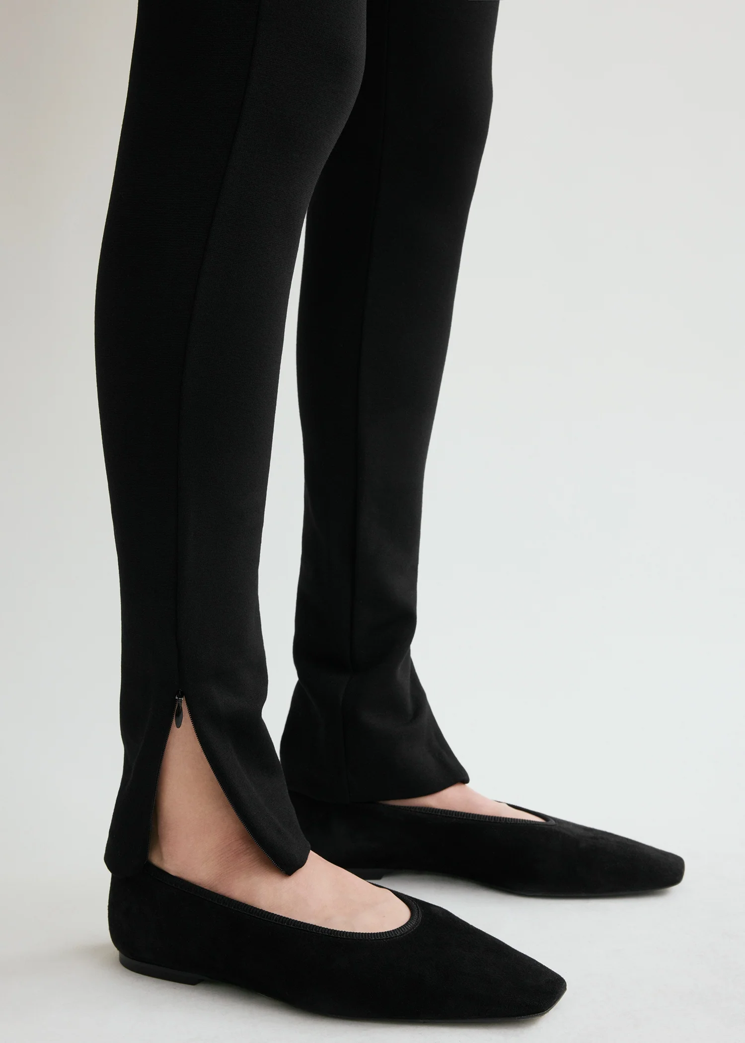 Zip leggings black - Image 4